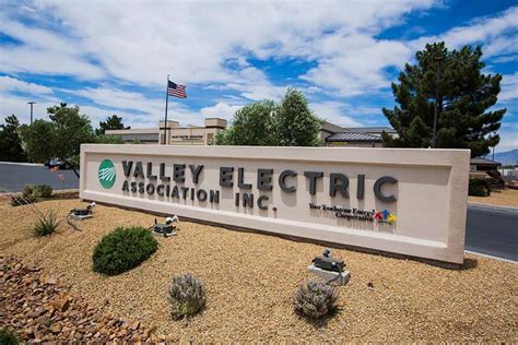 valley electric sign in